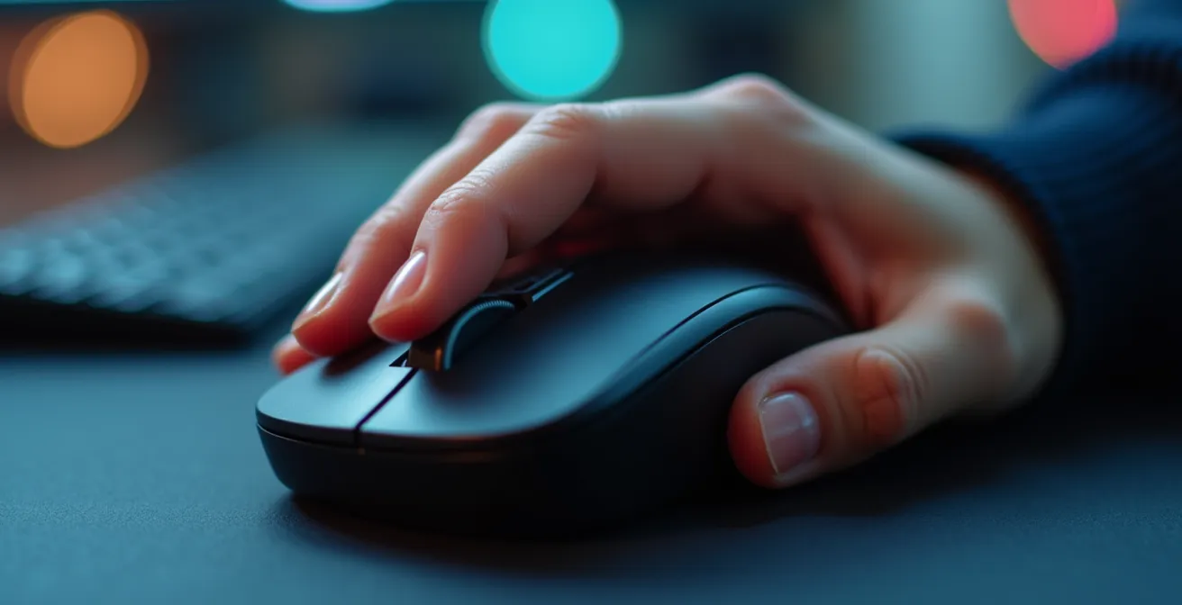 Visualisation métaphorique du comportement de pogo-sticking d'un utilisateur hésitant devant son écran