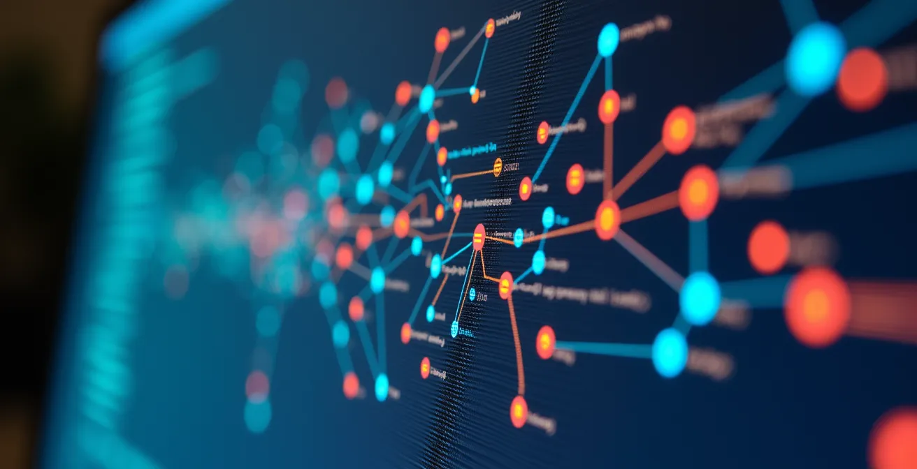 Vue macro d'un écran montrant l'analyse d'architecture d'un site web