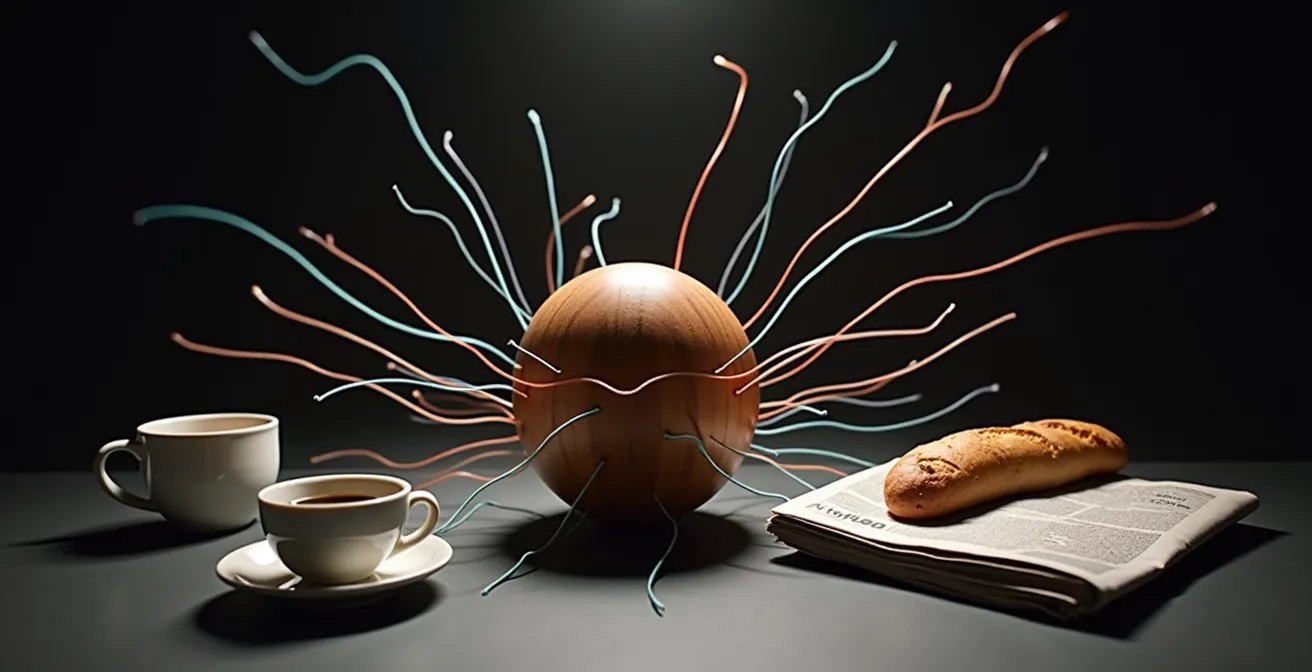 Visualisation conceptuelle de l'analyse sémantique avec réseaux de connexions