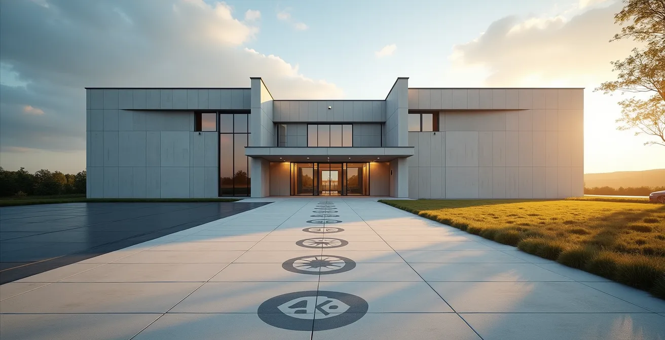 Infrastructure sécurisée d'un datacenter français moderne avec certifications visibles