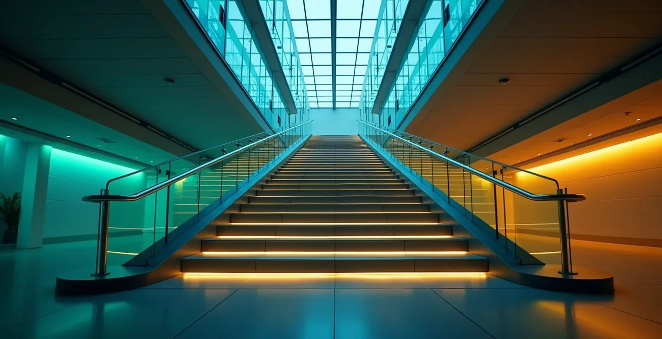 Représentation visuelle de l'impact des sitelinks dans les résultats Google