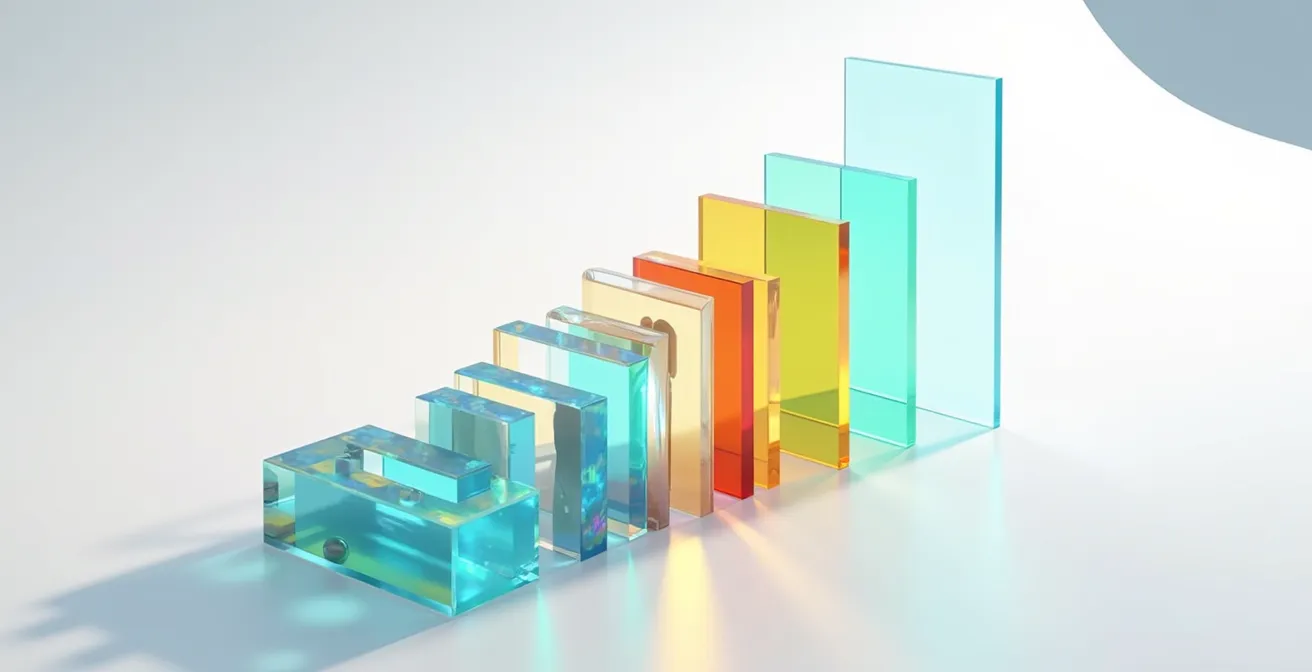 Espace de travail moderne avec visualisation de données sur grand écran représentant un tableau de bord SEO sur Looker Studio